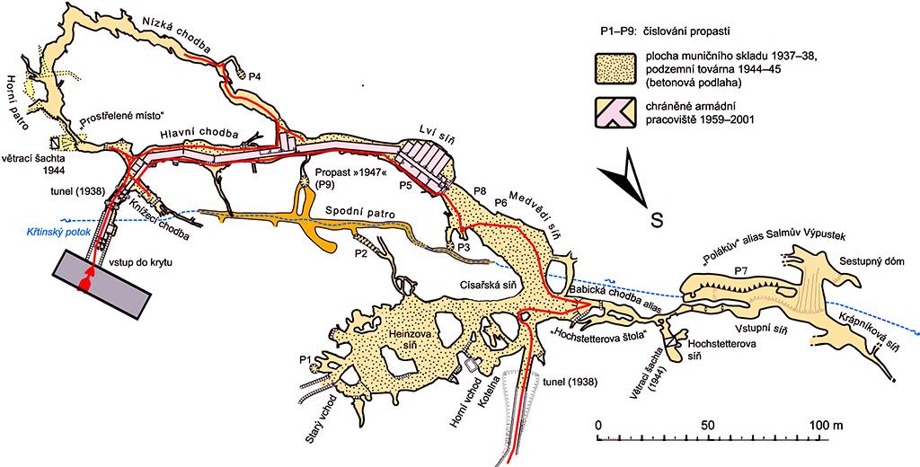 mapa Vypustek zazitkovatrasa